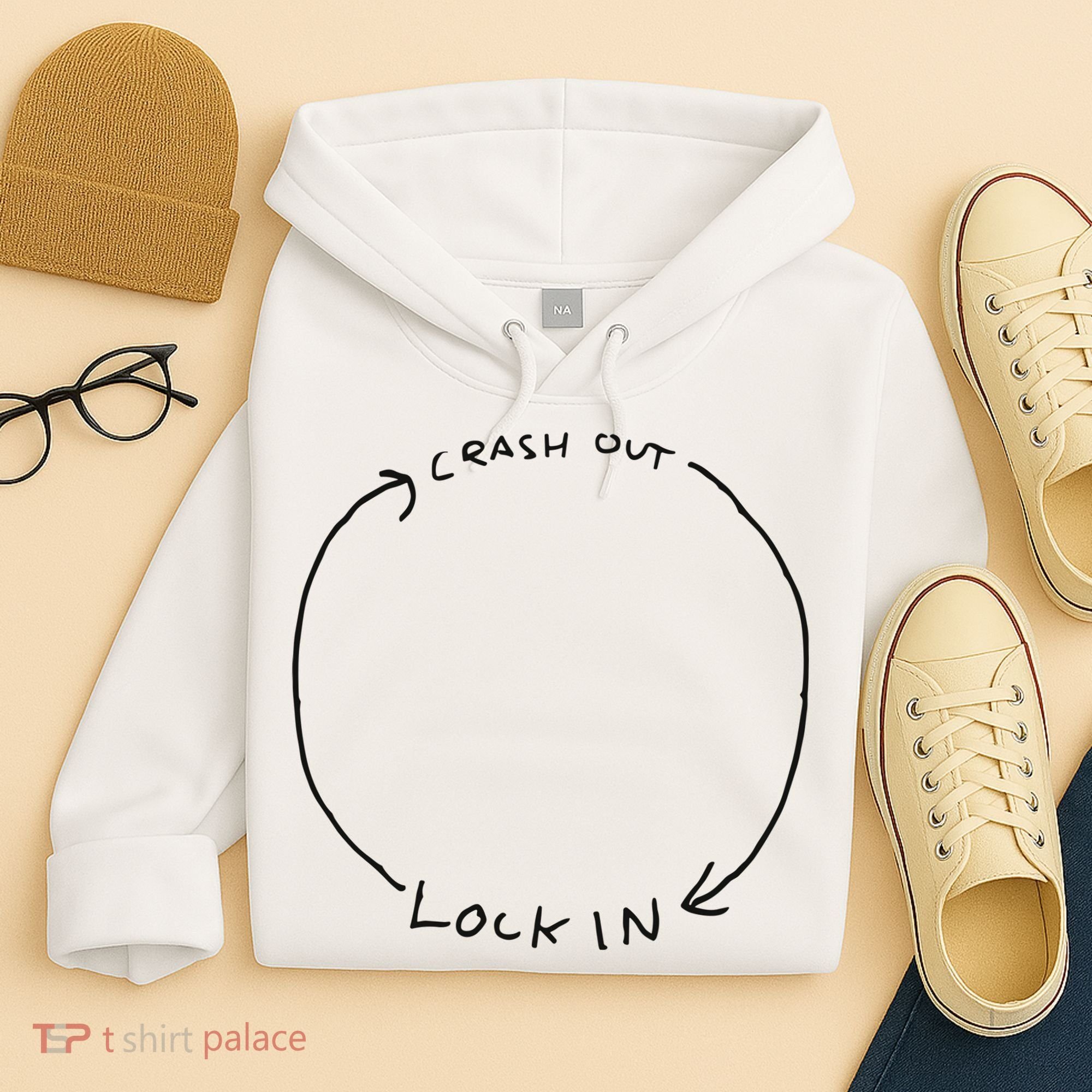 Lock In Crash Out Hoodie