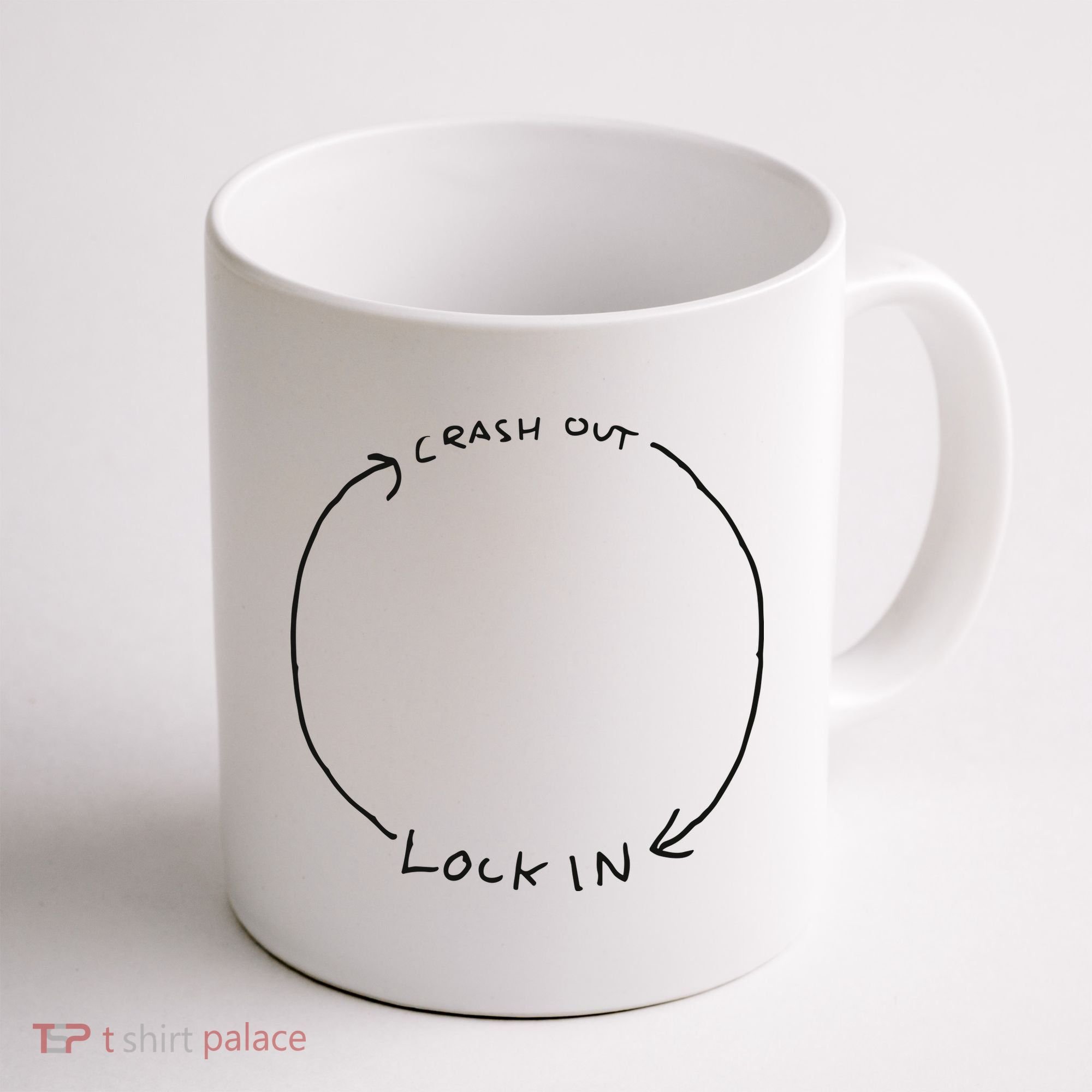 Lock In Crash Out Coffee Mug