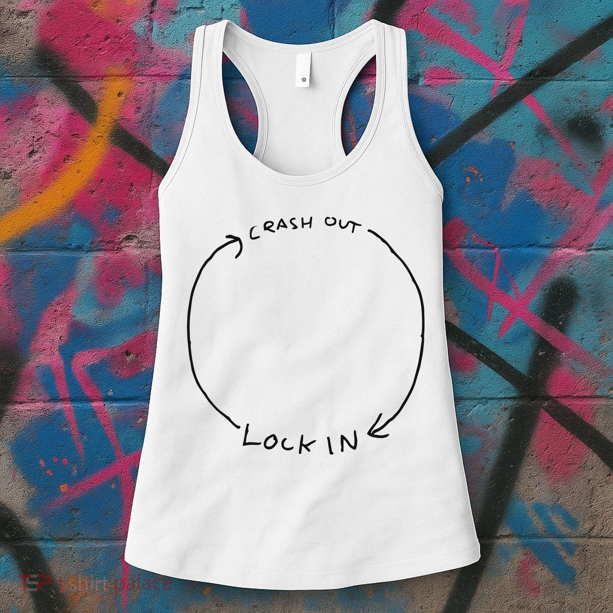Lock In Crash Out Women's Tank Top