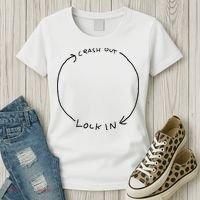 Lock In Crash Out Women's T-Shirt thumb 3