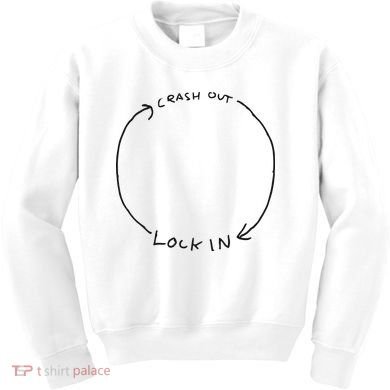 Lock In Crash Out Kids Sweatshirt