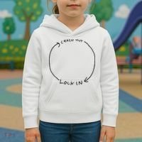 Lock In Crash Out Kids Hoodie thumb 3