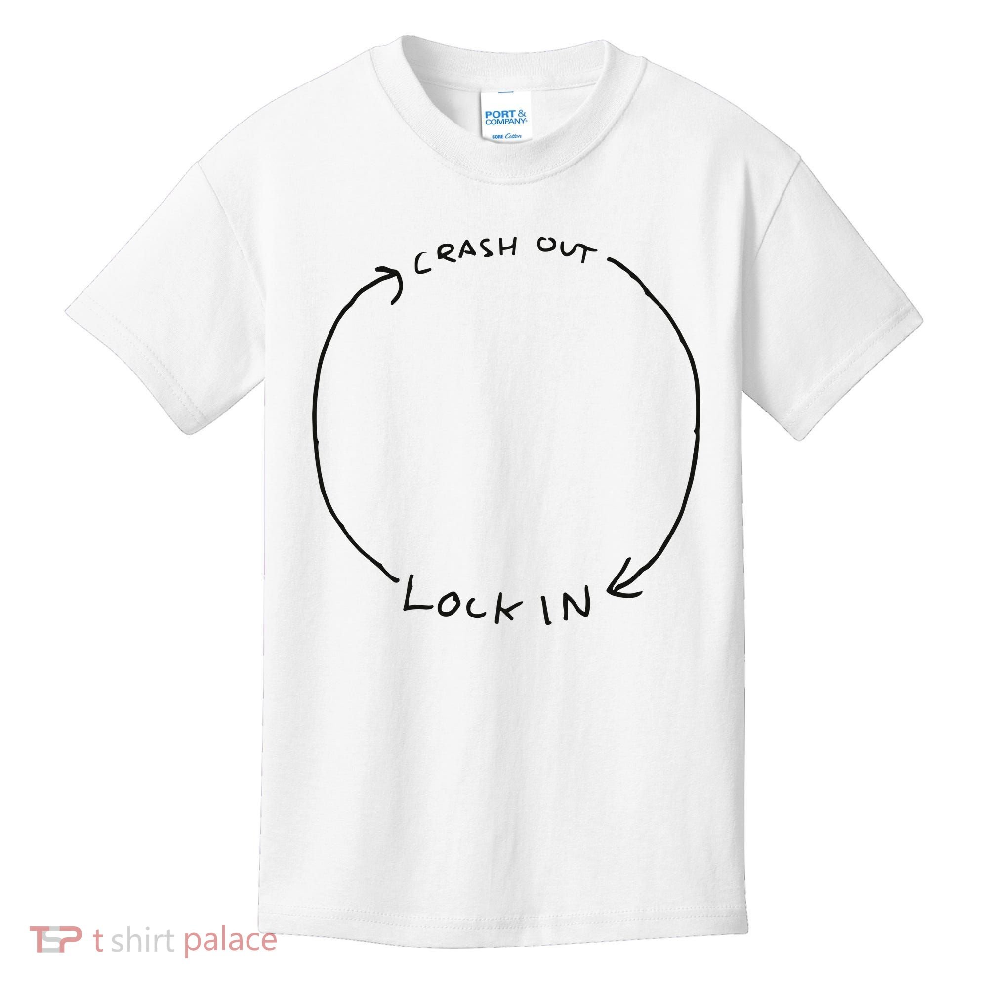 Lock In Crash Out Kids T-Shirt
