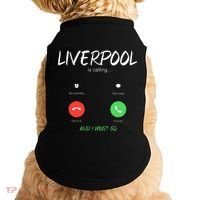 Liverpool Is Calling And I Must Go England Traveling  Doggie Tank thumb 0