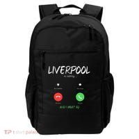 Liverpool Is Calling And I Must Go England Traveling  Backpack thumb 0