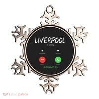 Liverpool Is Calling And I Must Go England Traveling  Ornament thumb 0