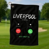 Liverpool Is Calling And I Must Go England Traveling  Golf Towel thumb 1