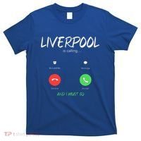 Liverpool Is Calling And I Must Go England Traveling  T-Shirt thumb 0