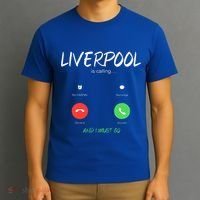 Liverpool Is Calling And I Must Go England Traveling  T-Shirt thumb 3