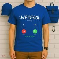 Liverpool Is Calling And I Must Go England Traveling  T-Shirt thumb 6