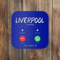 Liverpool Is Calling And I Must Go England Traveling  Coaster thumb 0