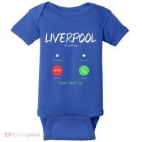 Liverpool Is Calling And I Must Go England Traveling  Baby Bodysuit thumb 0