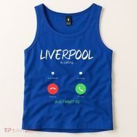 Liverpool Is Calling And I Must Go England Traveling  Tank Top thumb 2