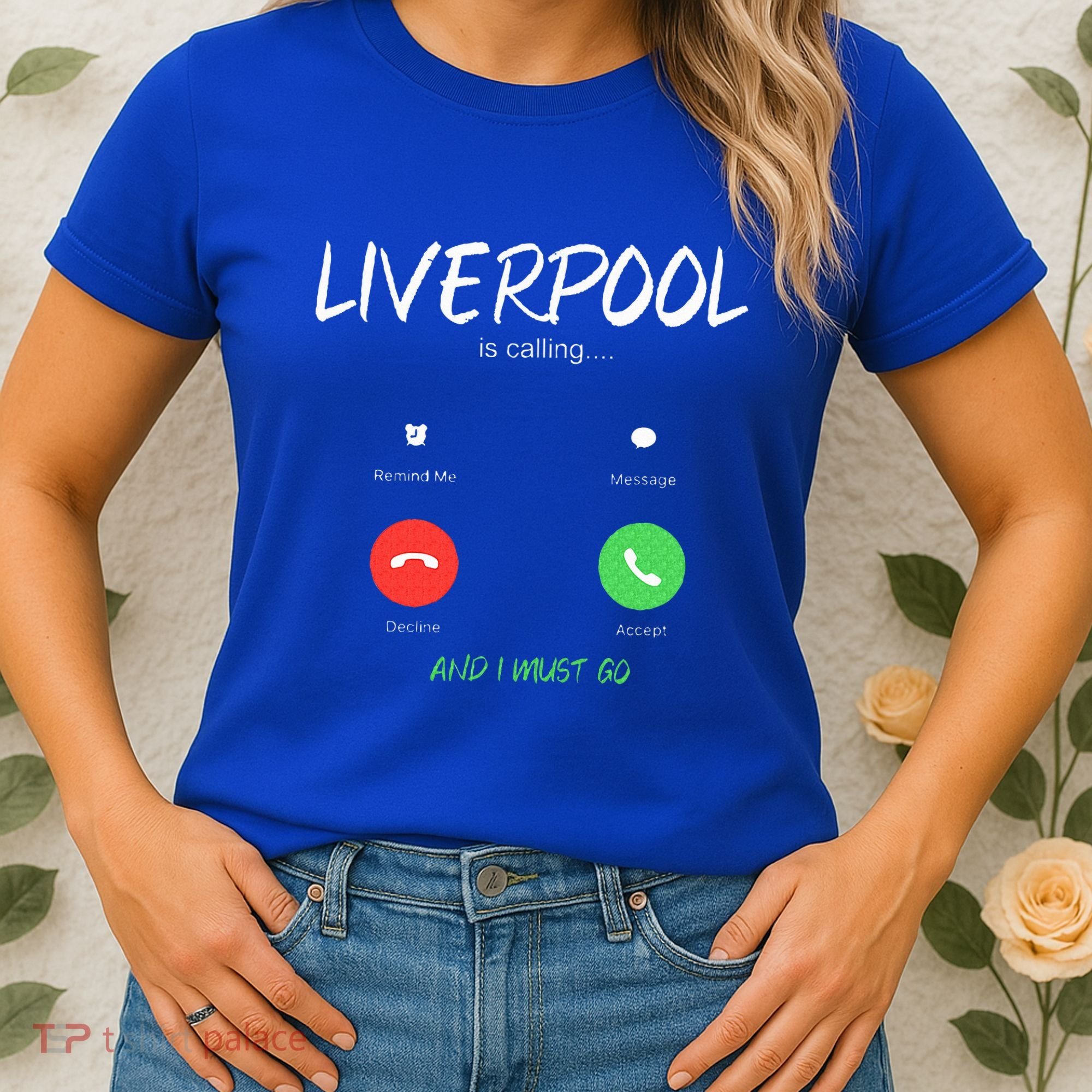 Liverpool Is Calling And I Must Go England Traveling  Women's T-Shirt