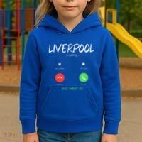 Liverpool Is Calling And I Must Go England Traveling  Kids Hoodie thumb 3