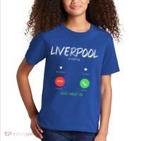 Liverpool Is Calling And I Must Go England Traveling  Kids T-Shirt thumb 2