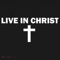 Live In Christ Limated Christian Faith Mousepad thumb 1
