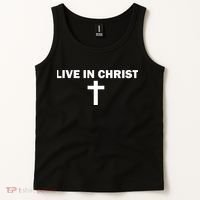 Live In Christ Limated Christian Faith Tank Top thumb 2