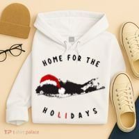 Long Island Christmas Long Island Map With Santa Hat Hoodie thumb 4