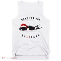 Long Island Christmas Long Island Map With Santa Hat Tank Top thumb 0