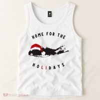 Long Island Christmas Long Island Map With Santa Hat Tank Top thumb 2
