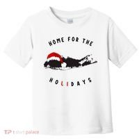 Long Island Christmas Long Island Map With Santa Hat Toddler T-Shirt thumb 0