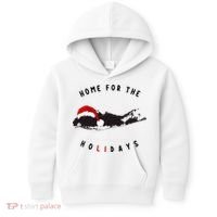 Long Island Christmas Long Island Map With Santa Hat Kids Hoodie thumb 0