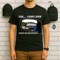 License And Registration Pulled Over T-Shirt thumb 6