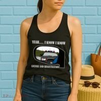 License And Registration Pulled Over Women's Tank Top thumb 2