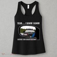License And Registration Pulled Over Women's Tank Top thumb 3
