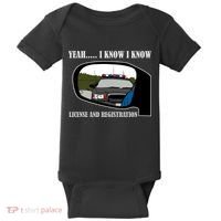 License And Registration Pulled Over Baby Bodysuit thumb 0