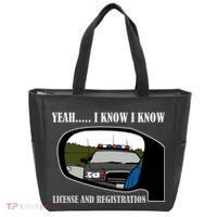 License And Registration Pulled Over Tote Bag thumb 0