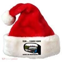 License And Registration Pulled Over Santa Hat thumb 0