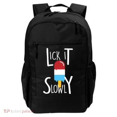 Lick It Slowly Popsicle Backpack