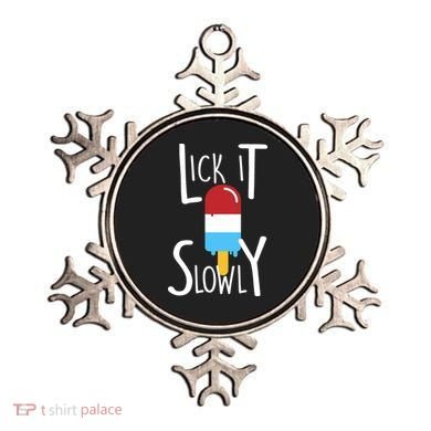 Lick It Slowly Popsicle Ornament