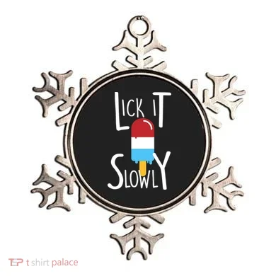 Lick It Slowly Popsicle Ornament