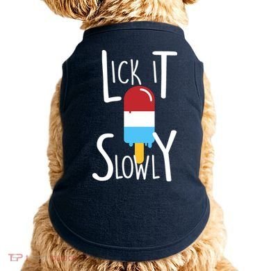 Lick It Slowly Popsicle Doggie Tank