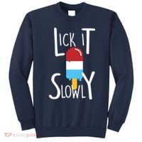 Lick It Slowly Popsicle Sweatshirt thumb 0