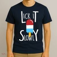 Lick It Slowly Popsicle T-Shirt thumb 3