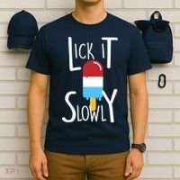Lick It Slowly Popsicle T-Shirt thumb 6