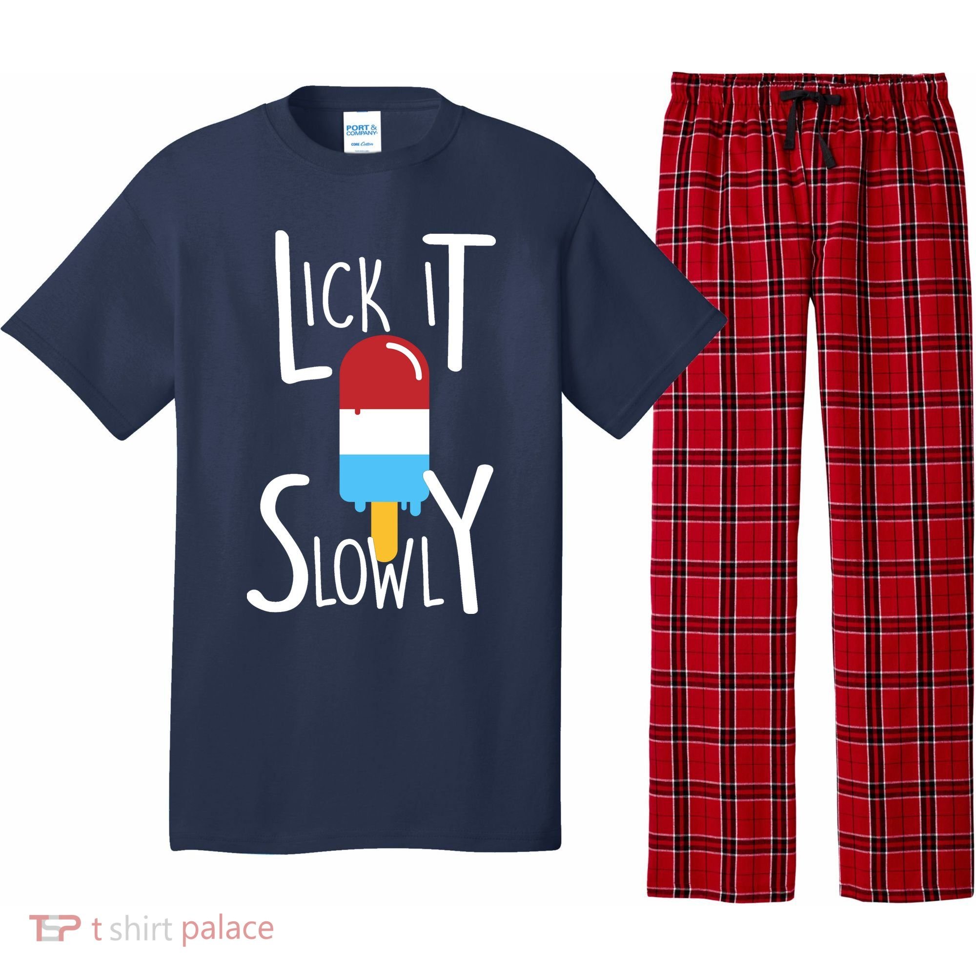Lick It Slowly Popsicle Pajama Set