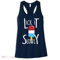 Lick It Slowly Popsicle Women's Tank Top thumb 0