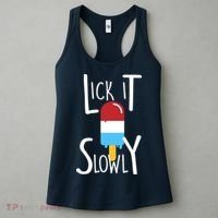Lick It Slowly Popsicle Women's Tank Top thumb 3