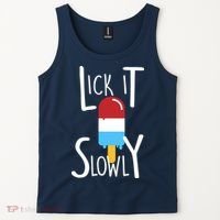 Lick It Slowly Popsicle Tank Top thumb 2
