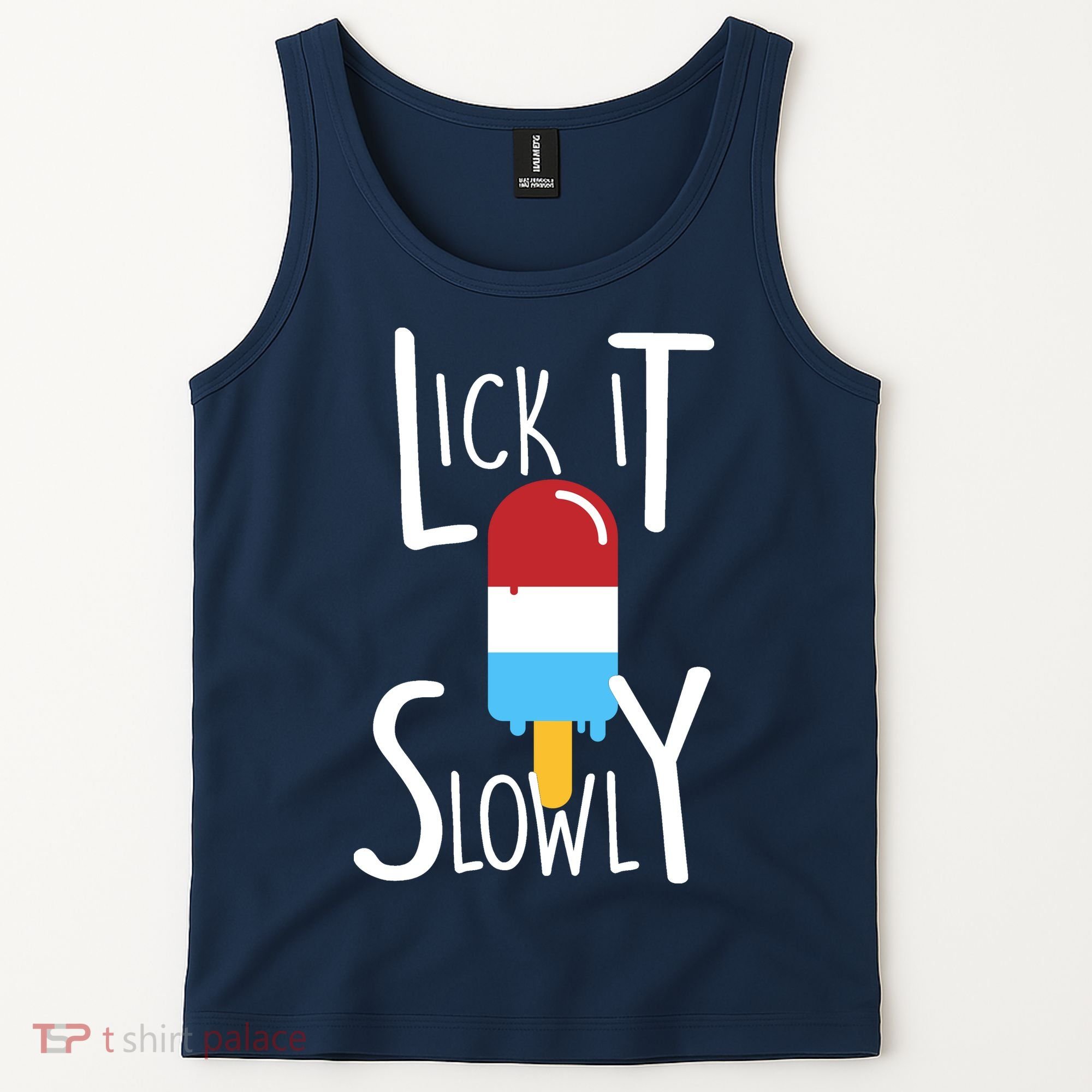Lick It Slowly Popsicle Tank Top