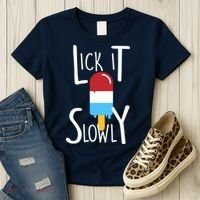 Lick It Slowly Popsicle Women's T-Shirt thumb 3