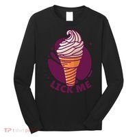 Lick Me Ice Cream Long Sleeve Shirt thumb 0
