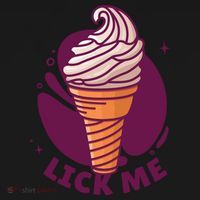 Lick Me Ice Cream Mousepad thumb 1