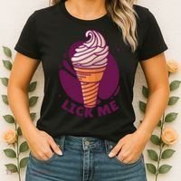 Lick Me Ice Cream Women's T-Shirt thumb 2