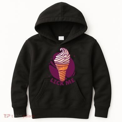 Lick Me Ice Cream Kids Hoodie